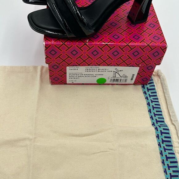 Women’s Tory  Burch Napa patent sandal 100 mm size 6 - Picture 6 of 9